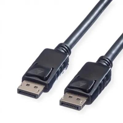 Cablu Displayport 4K60Hz T-T TPE 1m Negru, Roline 11.04.5980