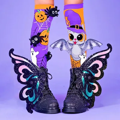 Șosete lungi colorate Madmia unisex fantasy Halloween 6-99 ani