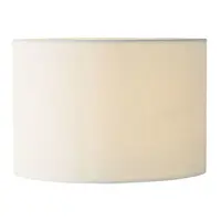 Abajur Delta Ivory Cotton Drum Shade 26cm