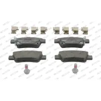 Set placute frana, frana disc FERODO FDB4233