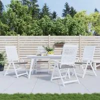 Gossi perne scaune de gradina 4 buc. gri 50x50x3 cm tesatura oxford