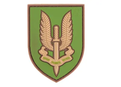 Patch 3D SAS Who dares wins - VERDE
