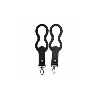 Set 2 clesti din silicon pentru carucior, Petite&Mars, Universali, Negru