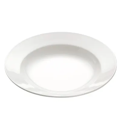 Farfurie din porțelan pentru paste Maxwell & Williams Basic Bistro, ø 28 cm, alb