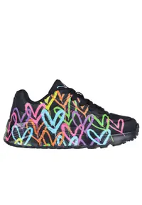 Skechers Uno Lite Spread The Love 314064L/BKMT Zwart-28