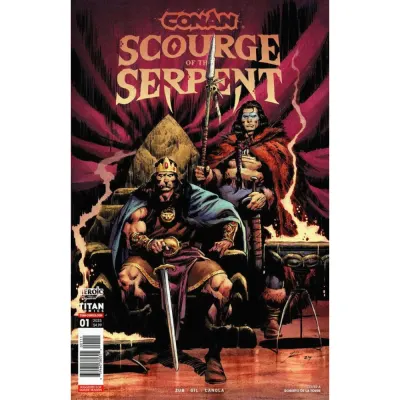 Conan - Scourge of the Serpent 01 - Coperta A