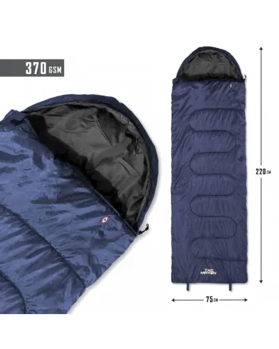 Sac dormit 370GR/M² outdoor TAC MAVEN - MIDNIGHT BLUE