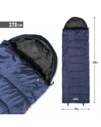 Sac dormit 370GR/M² outdoor TAC MAVEN - MIDNIGHT BLUE
