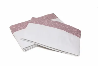 Set protectii patut KidsDecor din bumbac Marshmellow spots 70x120 cm
