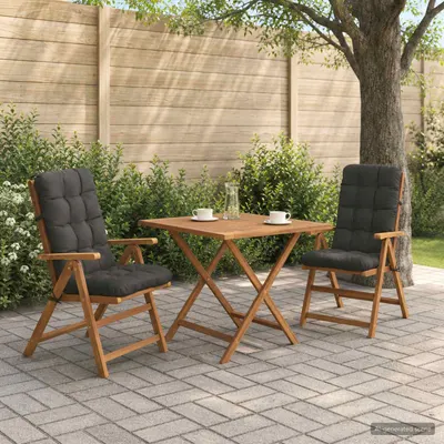 vidaXL Perne pentru Scaune cu Spătar Înalt - Set de 2 VIANEN 2 pcs