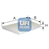 Filtru, aer habitaclu UFI 53.094.00