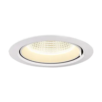 Spot incastrat, GIMBLE IN 175 Ceiling lights, white Indoor LED recessed ceiling light, white, 4000K
