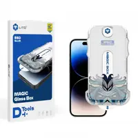Folie de protectie Ecran Matte Lito Magic Glass Box D+ Tools pentru Apple iPhone 16, Sticla Securizata, Full Glue