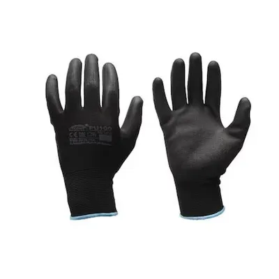 Manusi de protectie din nylon acoperite partial PU - MOST PU100