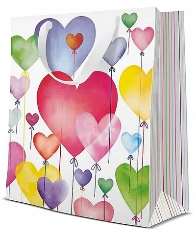 Pungă cadou PAW - Lovely Balloons, 20 x 25 x 10