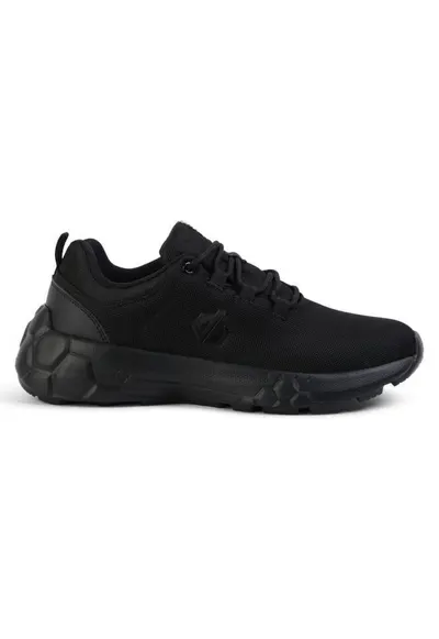 Pantofi sport pentru femei negru - material textil - talpa EVA