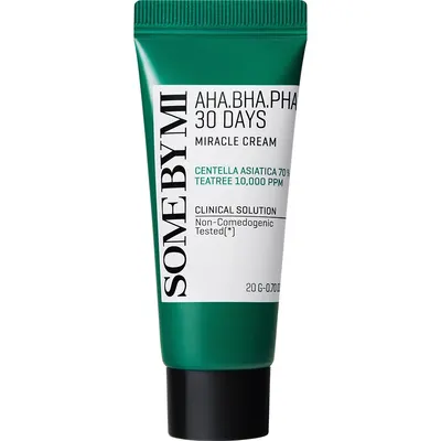 Crema de fata calmanta cu AHA BHA PHA 30 Days Miracle Cream, 60 g, Some By Mi
