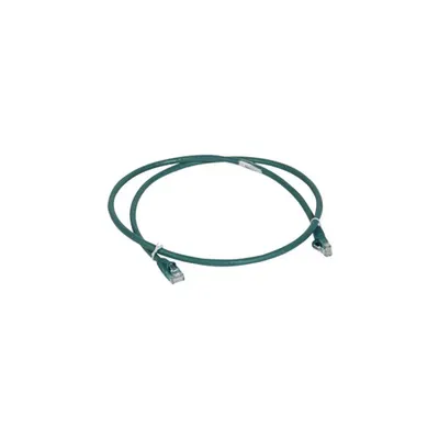 Patch cord/user cord RJ 45 - Cat.6 - U/UTP unscreened - LSZH verde - 5 m