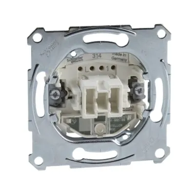 Insert Intrerupentru1P cu Indic.Lumin., Mont.Incastr.,10 Ax, 250 V C.A., fara surub