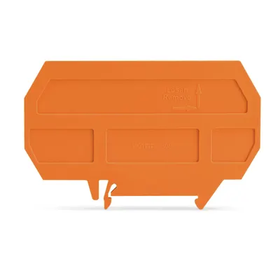 Separator for Ex e/Ex i applications; 3 mm thick; 90 mm wide; orange