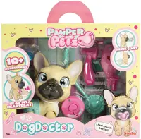 Set joc Simba toys Pamper Petz - Câine cu scutec și rechizite medicale, 17 cm