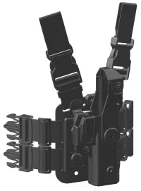 Toc Pistol CZ P-07 Level 3 + Platforma Picior | DESIGN TECH - DREAPTA