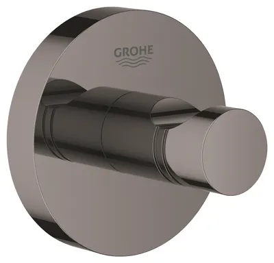Agatatoare prosop Grohe Essentials 40364A01, fixare ascunsa, lucios, Hard graphite