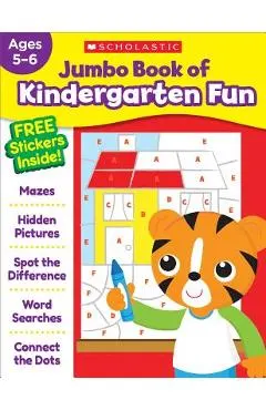 Jumbo Book of Kindergarten Fun Workbook