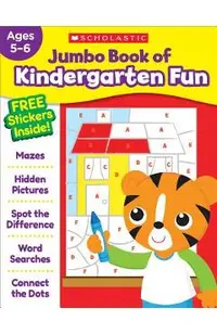 Jumbo Book of Kindergarten Fun Workbook