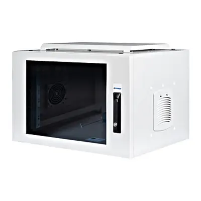 Dulap de perete usa sticla,IP55 Indoor,H440 W600 D450,19 7U