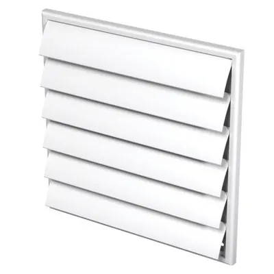 Grila cu jaluzele gravitationale 250x250 mm