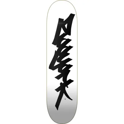 Zoo York Classic Tag Placa Skateboard - 8" - Alb
