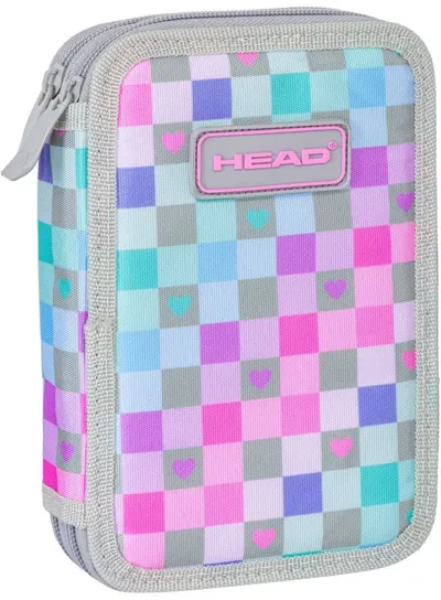 Penar școlar Astra Head - Inimioare, 2 fermoare