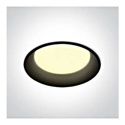 Katka Round 22 LED 22W 1760lm 830 100° 220-240V IP20 negru