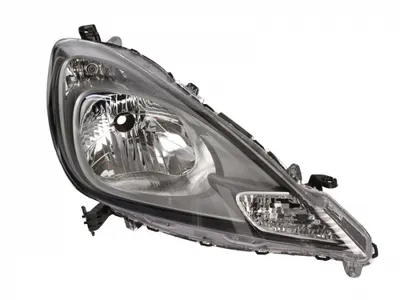 Far dreapta (H4, electric, manual, fundal cromat) HONDA JAZZ 2011-2015