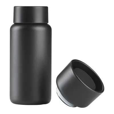 Cană termos neagră din oțel inoxidabil 400 ml Singles – Zone