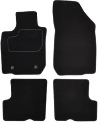 Covorase auto (set, velur, 4 bucati, culoare negru, 7 locuri) DACIA LOGAN MCV dupa 2007