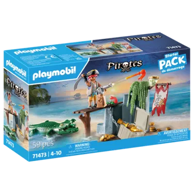 Playmobil-PIRAT CU ALIGATOR