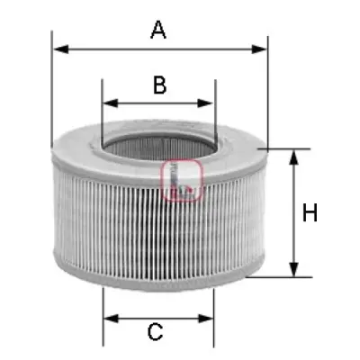 Filtru aer SOFIMA S 9040 A