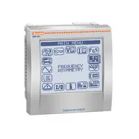 Flush-Mount Lcd Touch-Screen Power Analyzer, Expandable, Graphic 128x112 Pixel Touch-Screen Lcd, Harmonic Analysis, 4 Current Channels, (neutral Meas.) Auxiliary Supply 100-440vac/110-250vdc. Multilanguage: Italian, English, French, Spanish and Portugues