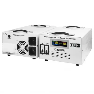 Stabilizator tensiune 10.5KVA 6KW, ServoMotor, TED Electric