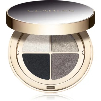 Clarins Ombre 4 Colour Eye Palette paletă cu farduri de ochi pentru un efect de lunga durata culoare 09 - Onyx Gradation 4.2 g
