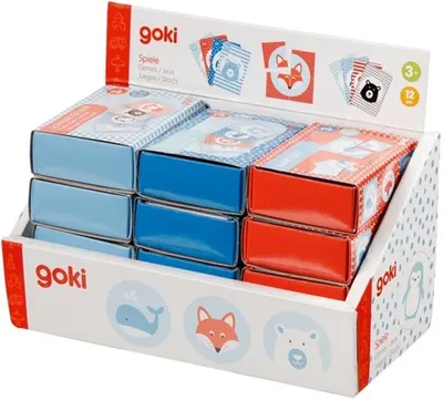 Mini joc de cărți Goki - Carimo, Cărți de joc, Black Peter, asortiment