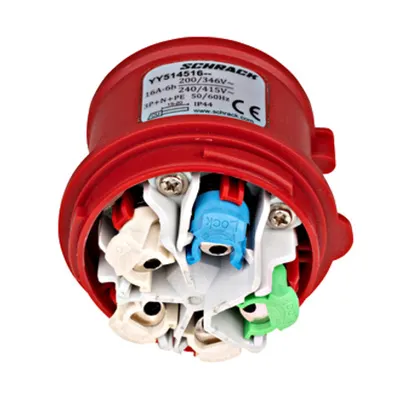 Fişă CEE, 5 poli 16A 400V IP44, Quick connection