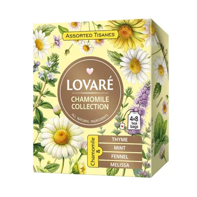 Ceai mușețel – Colecție de ceai asortat LOVARE