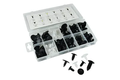 Trusa De Clips De Plastic - Universal 128 Pcs Jbm