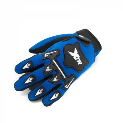 Manusi enduro atv cross XTR X2 Senior, culoare albastru, marime L