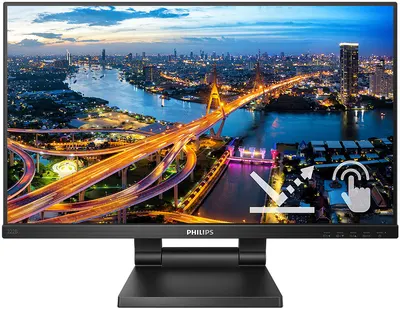 Monitor Philips - 222B1TC/00, 21.5'', FHD, IPS, USB Hub, Touch