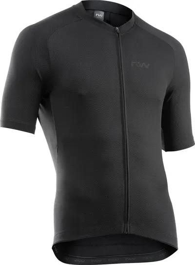 Tricou ciclism Northwave Force 2 - negru | manecă scurtă bărbați