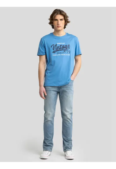 Tricou din bumbac cu imprimeu Gralis